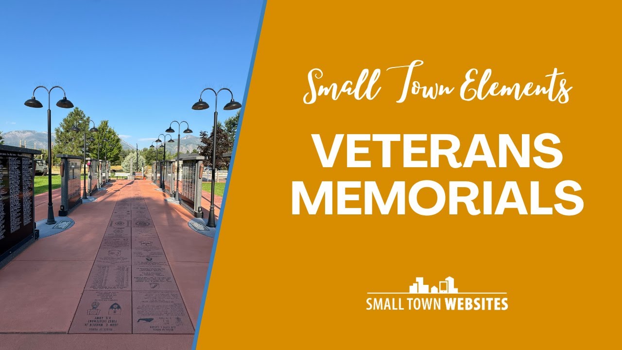 Small Town Veterans Memorials