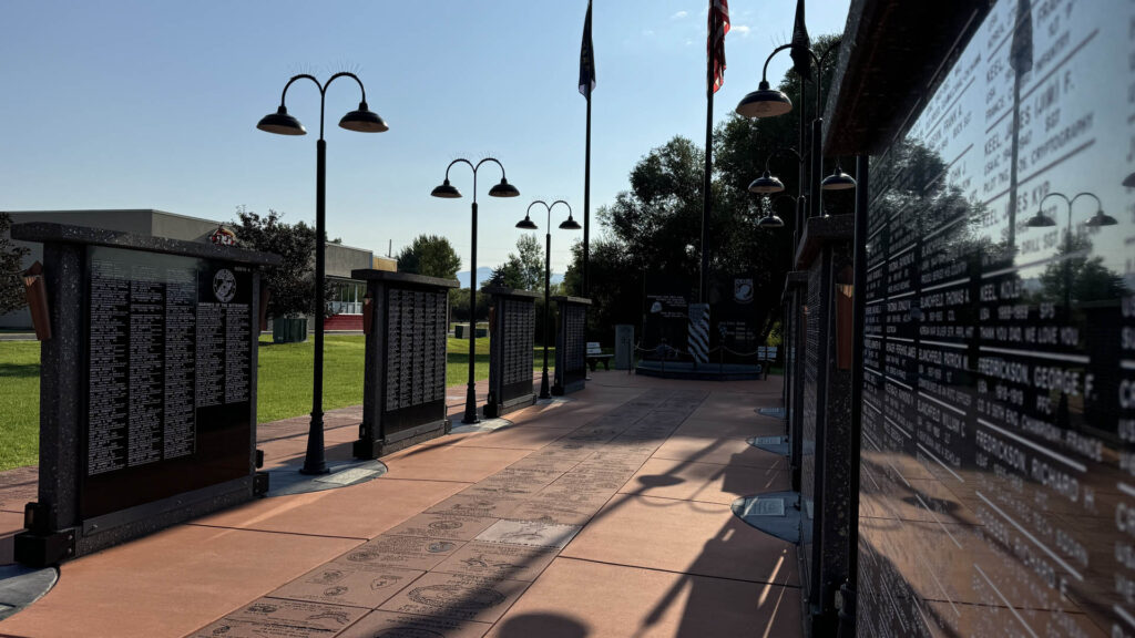 veterans memorial in hamilton, mt